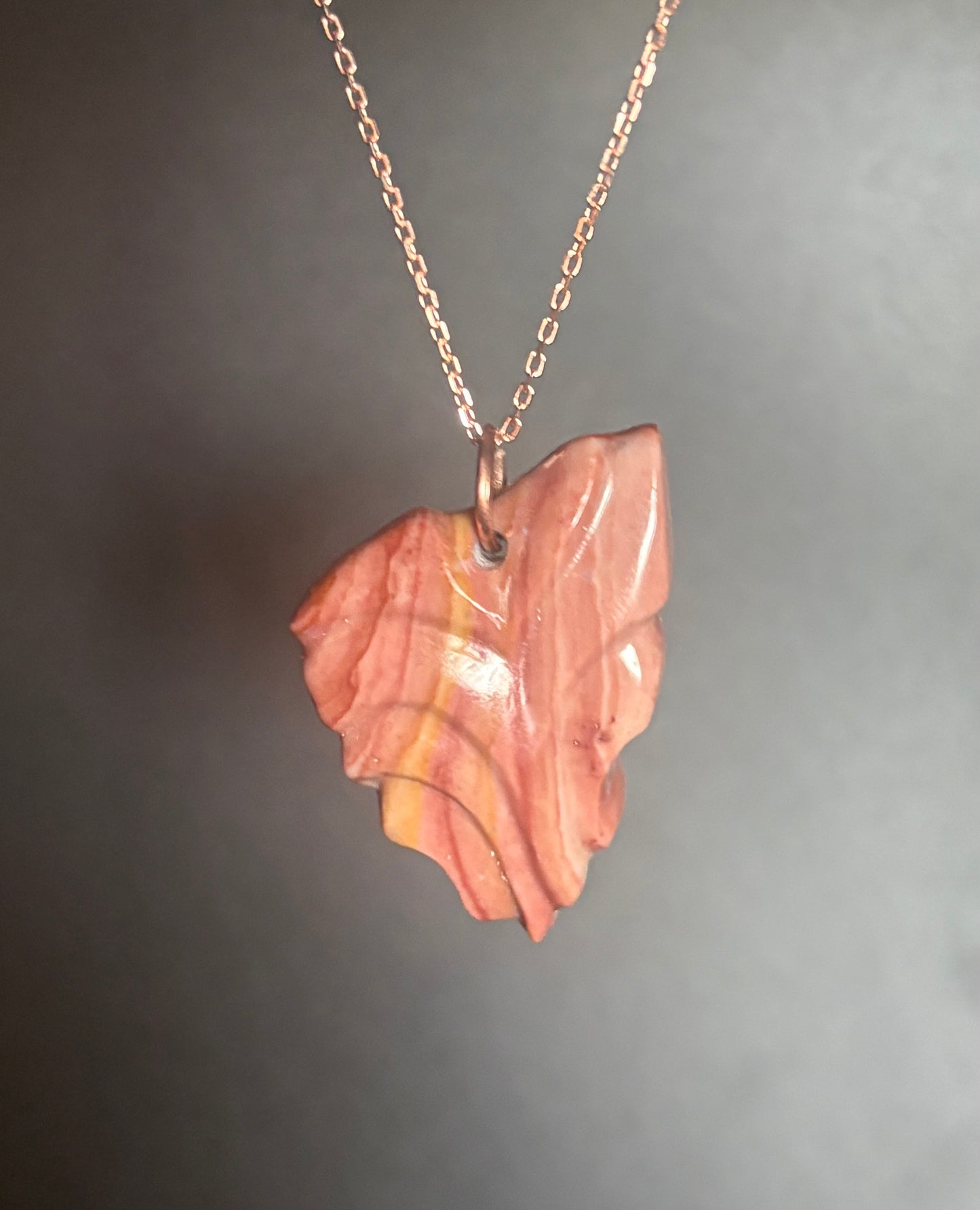 Desert Bloom - Hand-sculpted Wonderstone Pendant